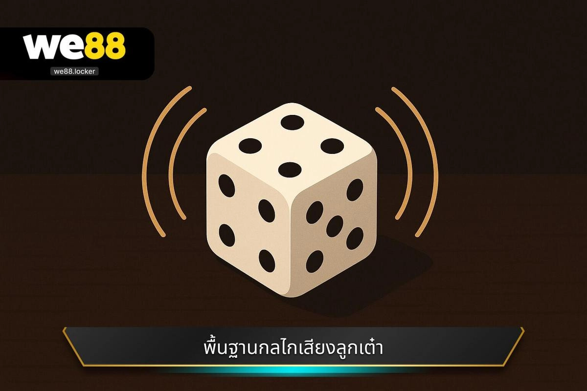 ทำความเข้าใจพื้นฐานกลไกของเสียงลูกเต๋า