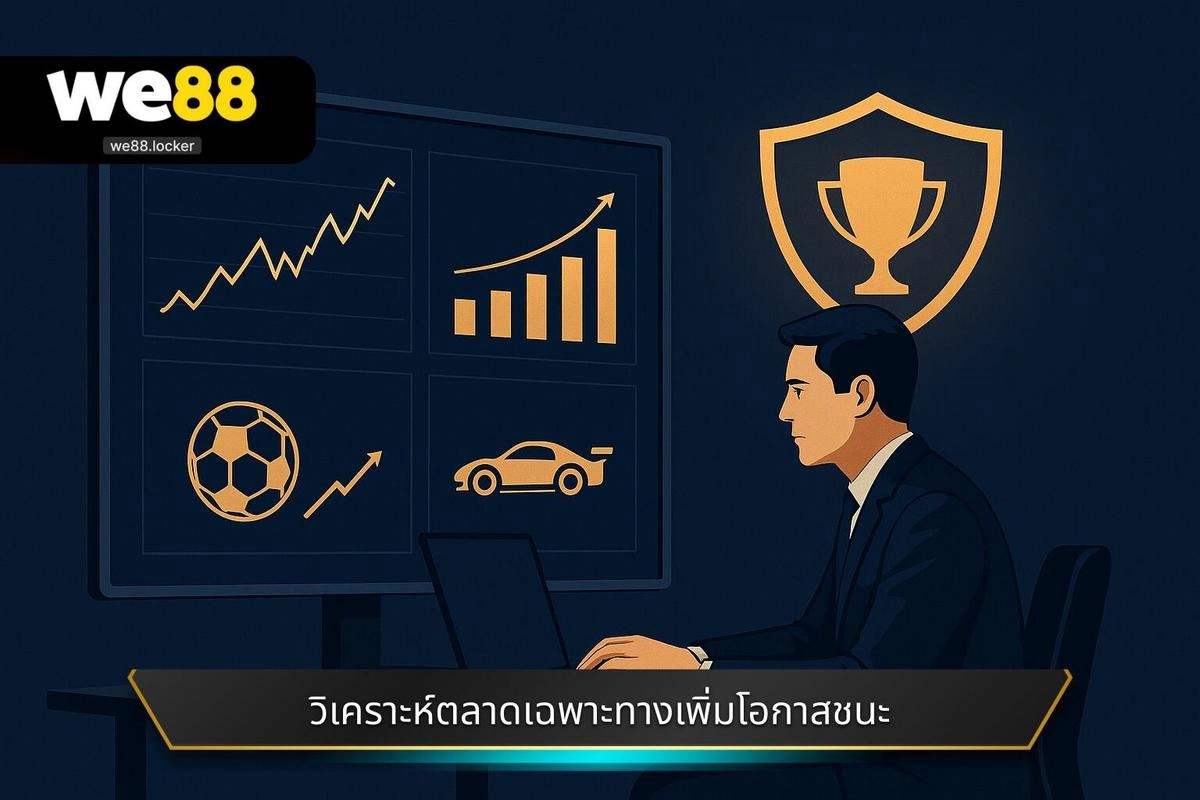 เทคนิคการวิเคราะห์ตลาดเฉพาะทางเพื่อเพิ่มโอกาสชนะ